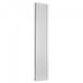 Brenton Flat Double Panel Vertical Radiator - 1800 x 360mm - White